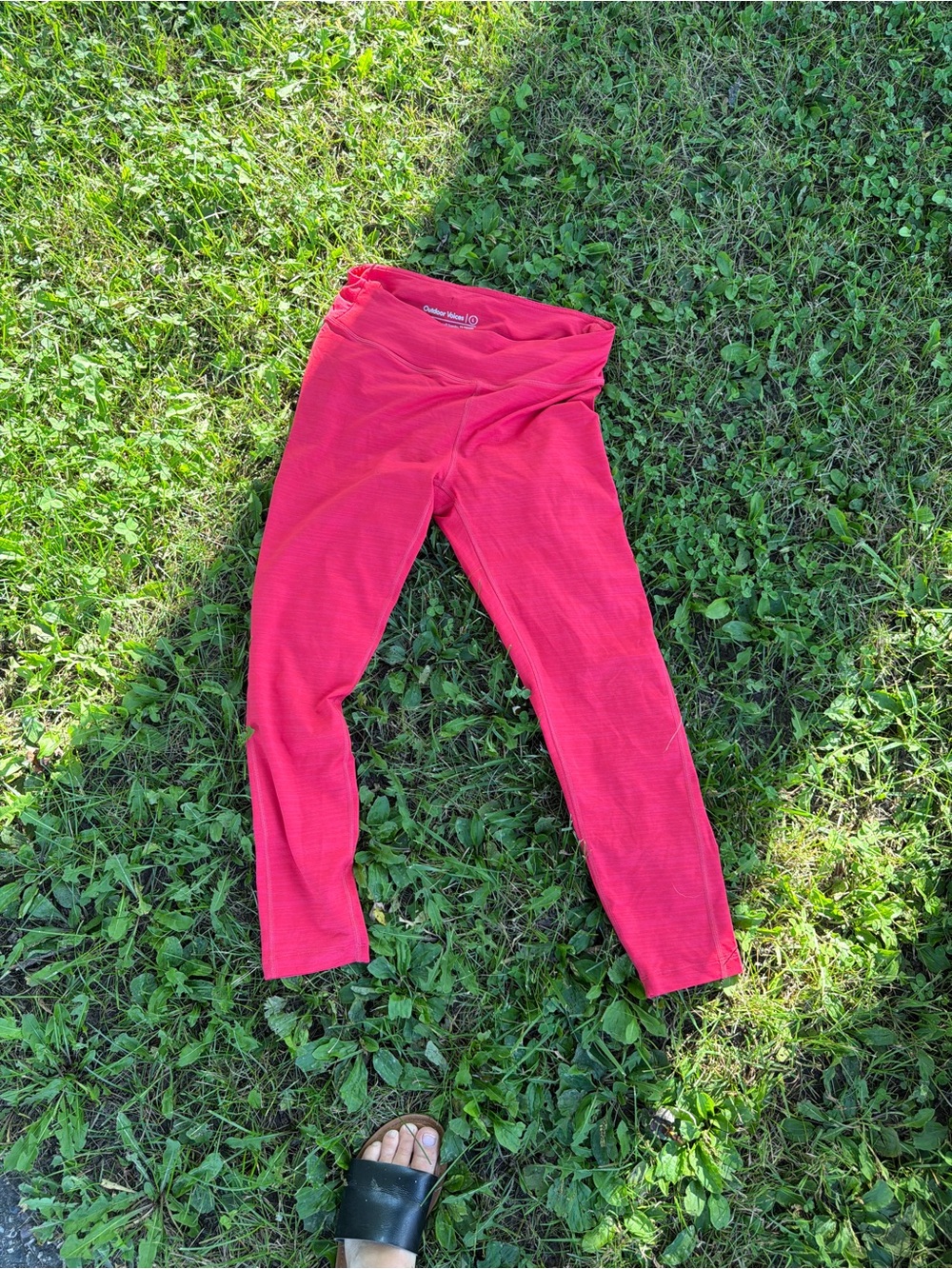 Outdoor Voices Red Leggings